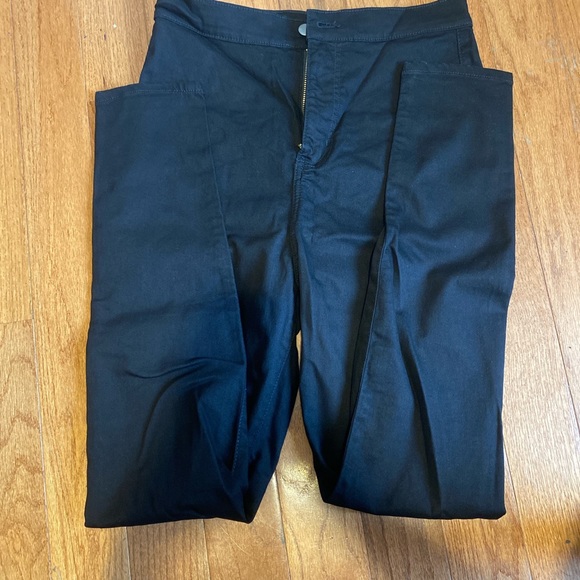 Super High Waisted Denim Skinnies - Picture 2 of 3